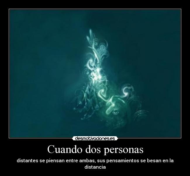 Cuando dos personas - 