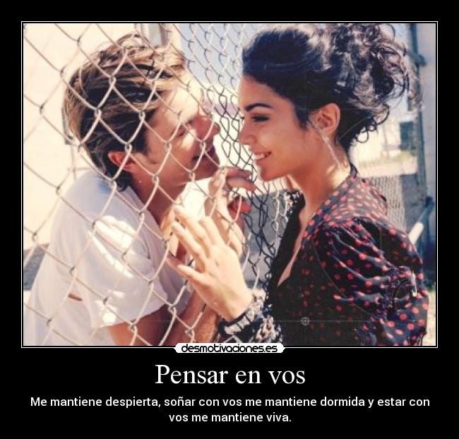 Pensar en vos -