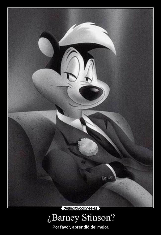 carteles pepe pew desmotivaciones