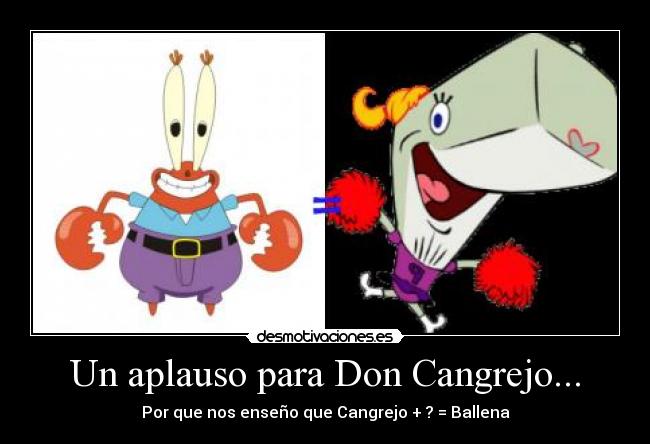 carteles bob esponja desmotivaciones