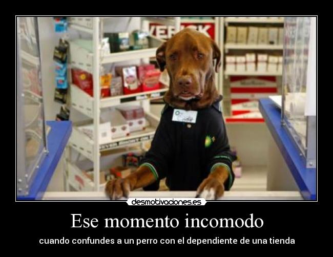 Ese momento incomodo - 