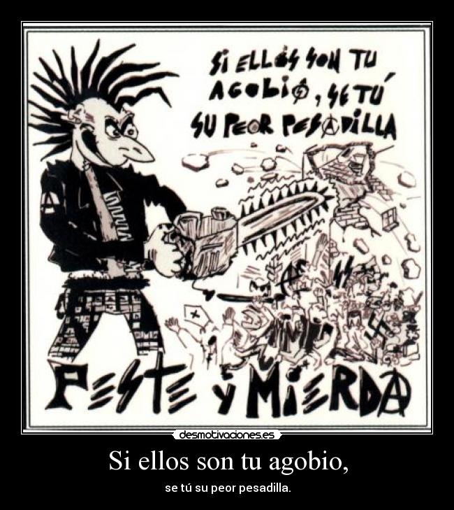 carteles punk anarquismo realidad desmotivaciones