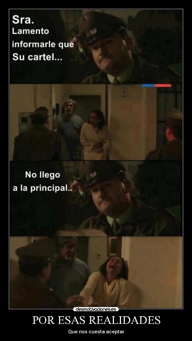 POR ESAS REALIDADES -