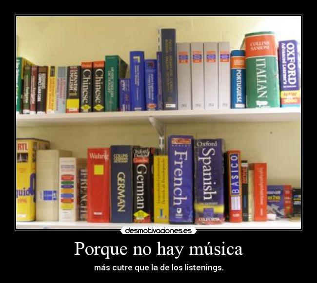 Porque no hay música - 