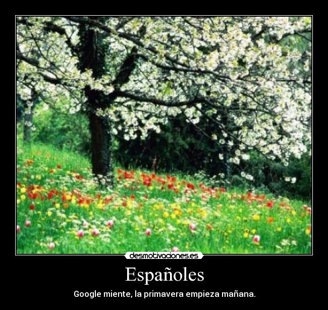 Españoles -