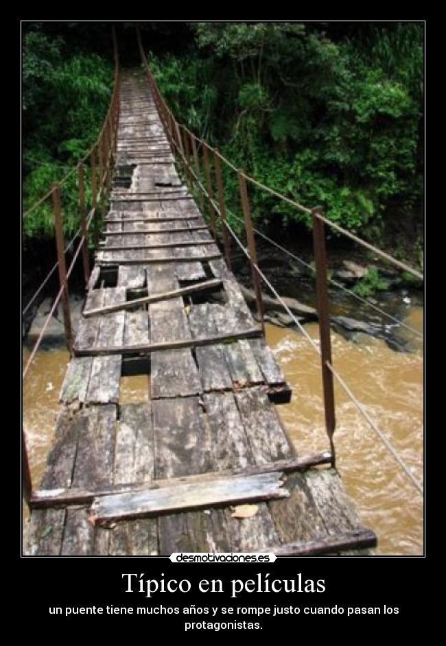 Típico en películas -