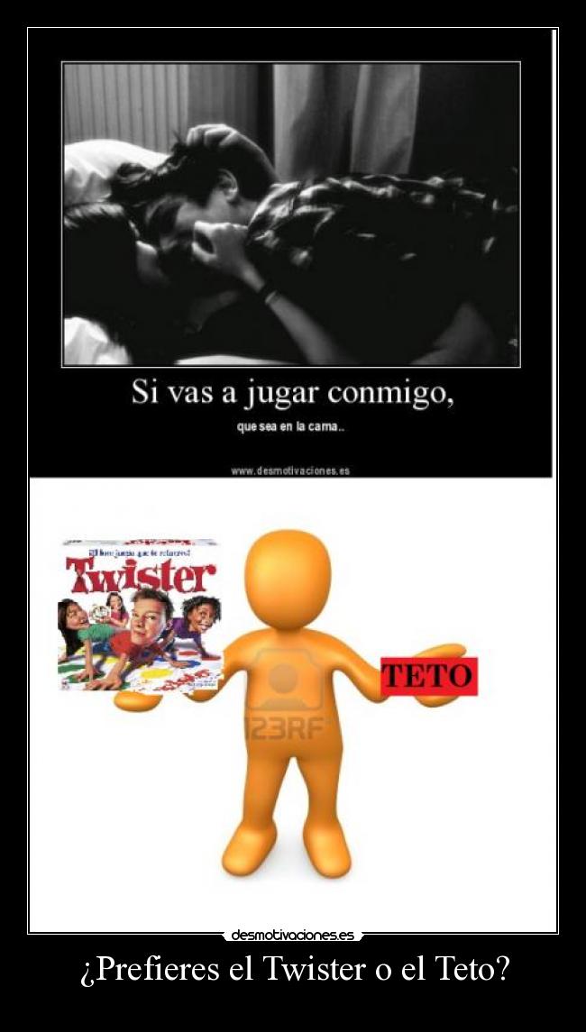 ¿Prefieres el Twister o el Teto? -