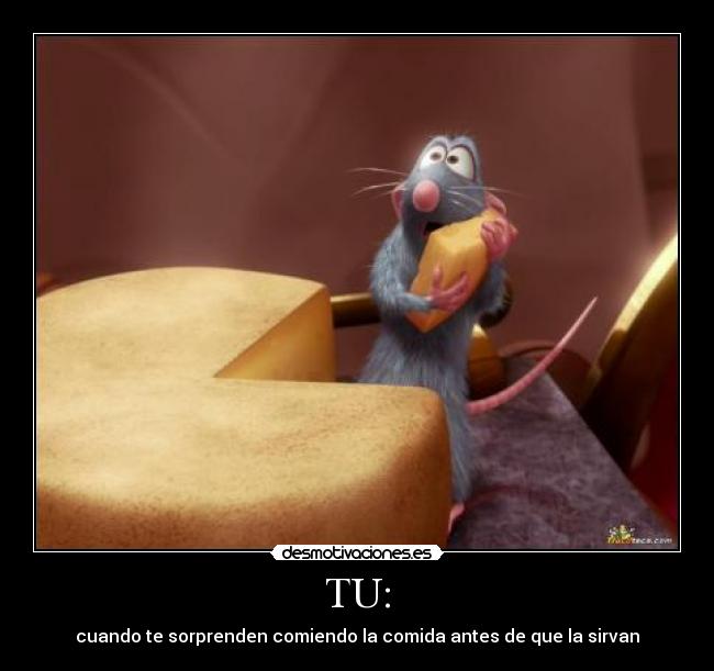 carteles ratatouille desmotivaciones