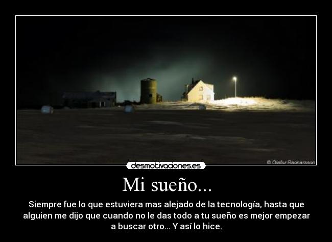 Mi sueño... - 