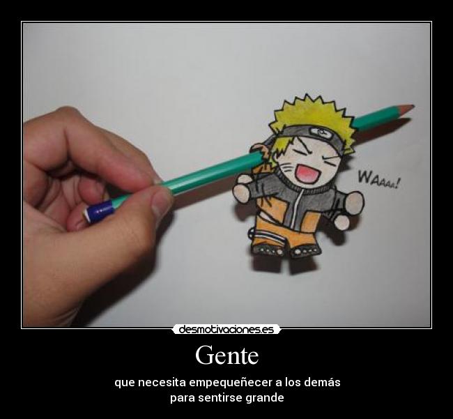 carteles raruto dibujo gracioso lapiz otakushinigami balbla bla desmotivaciones