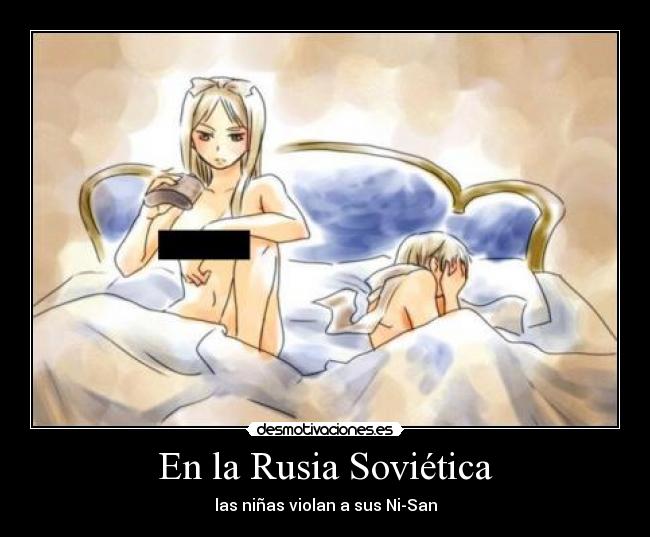 En la Rusia Soviética - las niñas violan a sus Ni-San