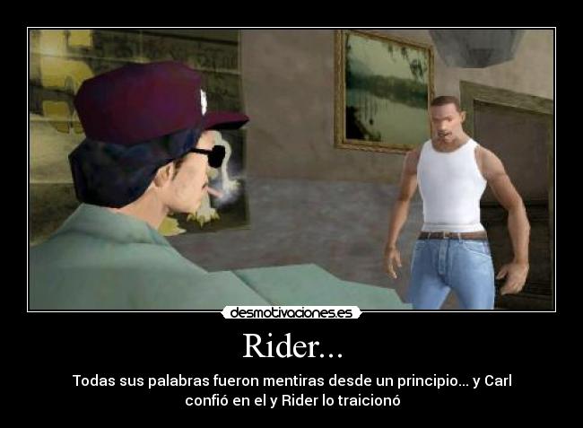 Rider... -