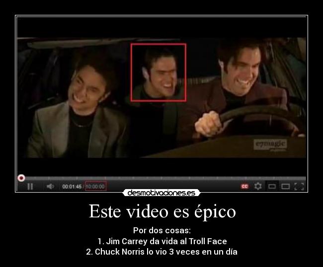 carteles santiimartinez epico jim carrey trollface chuck norris desmotivaciones