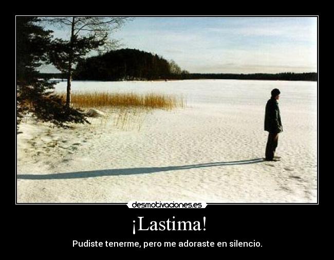 ¡Lastima! - 