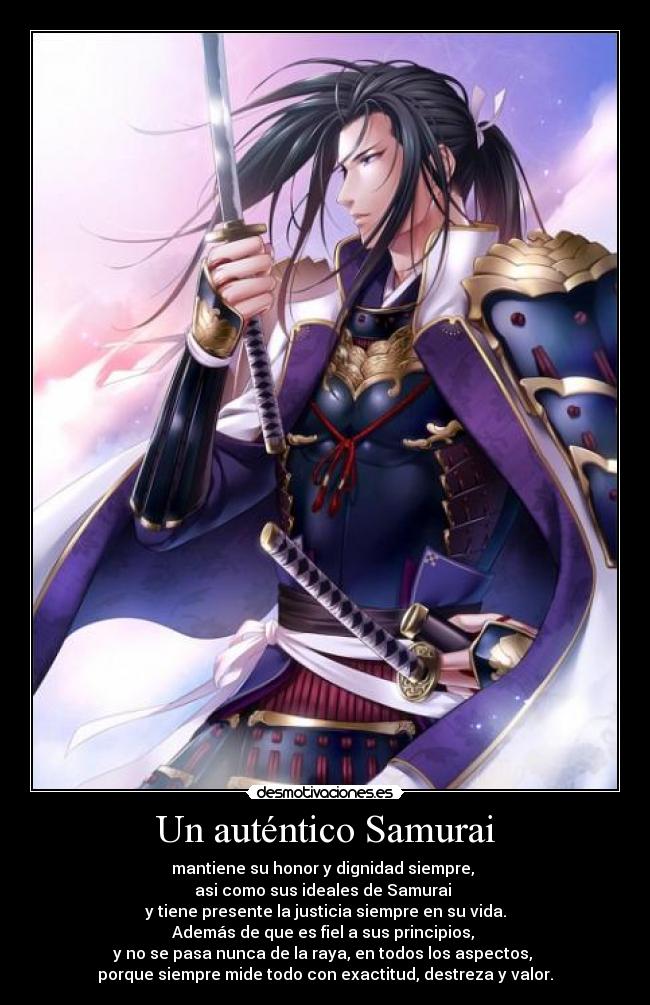 carteles autentico samurai desmotivaciones