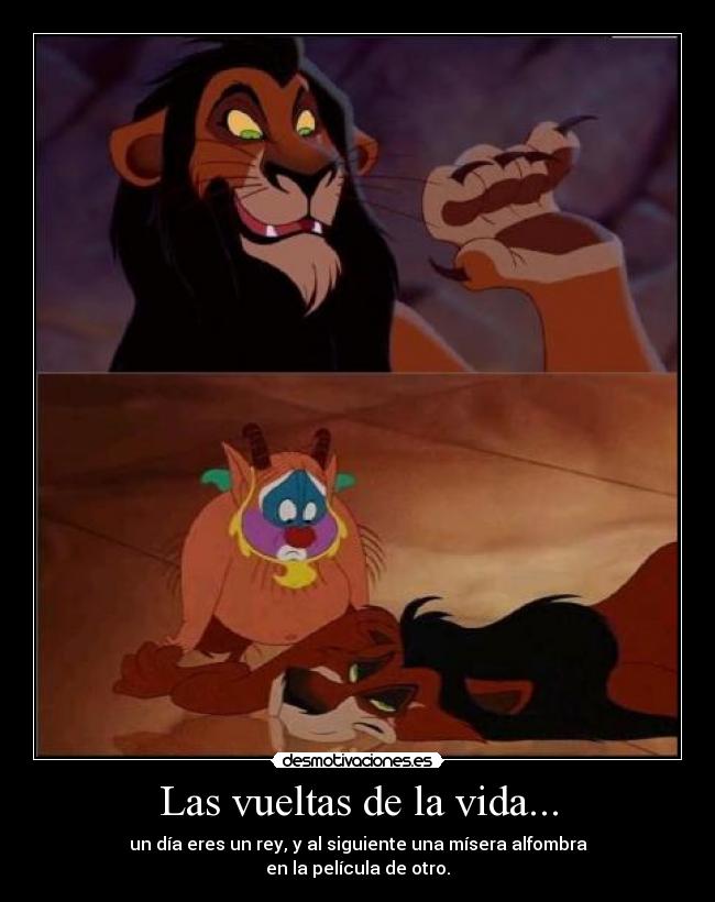 Las vueltas de la vida... - 