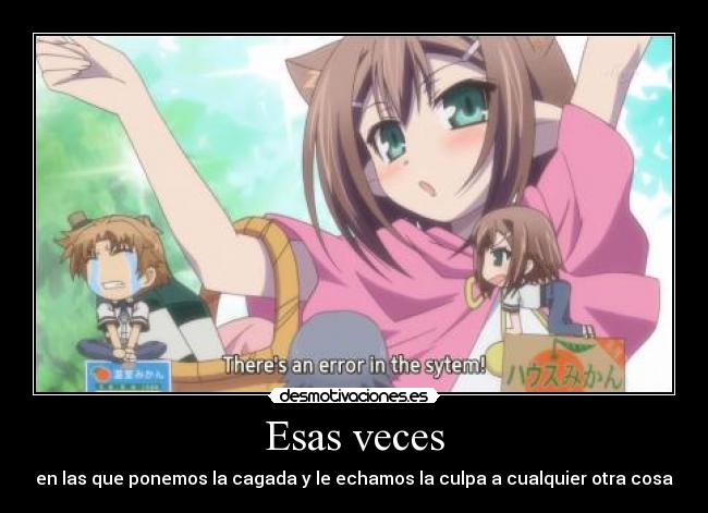 Esas veces - 