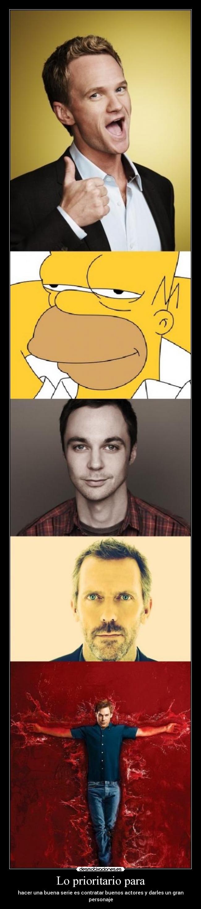 Lo prioritario para - 