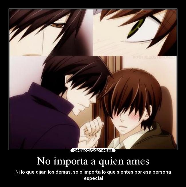 No importa a quien ames -