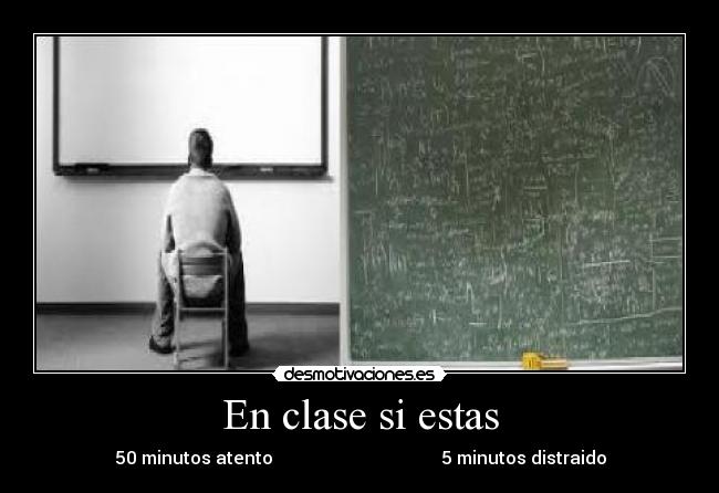 En clase si estas - 