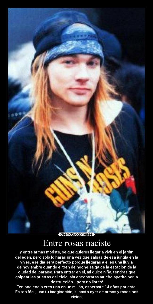Entre rosas naciste - 