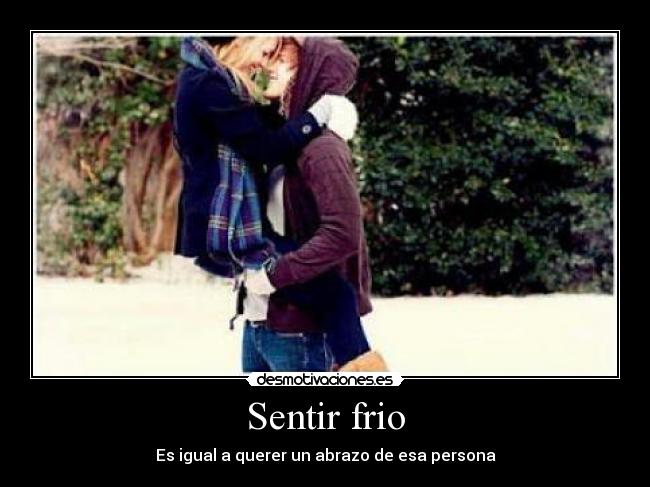 Sentir frio - 