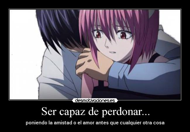 Ser capaz de perdonar... - 