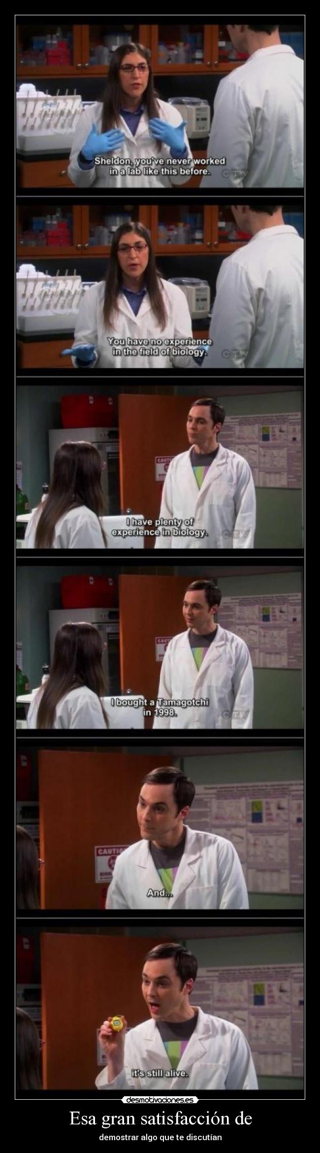 carteles sheldon desmotivaciones