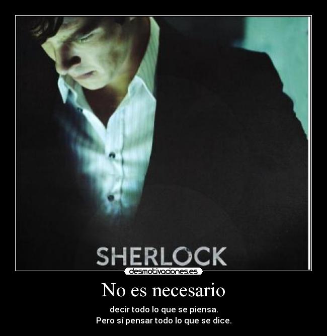 carteles sherlock viene que pintada frase mueretedescartes desmotivaciones