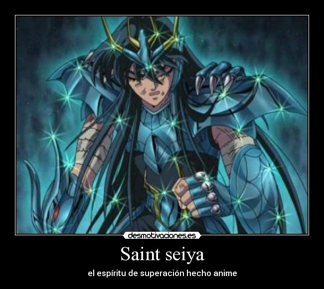 carteles caballeros del zodiaco saint seiya shiryu desmotivaciones