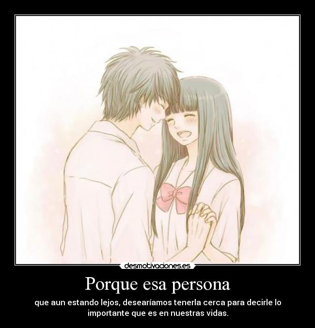 Porque esa persona - 