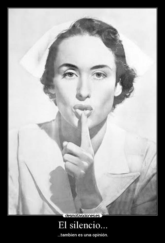 El silencio... - 