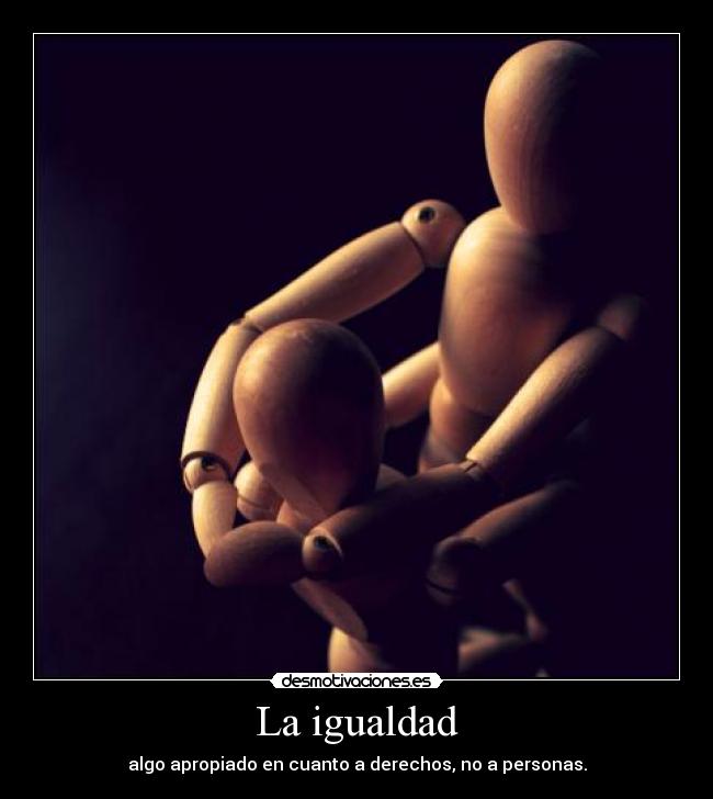 La igualdad - 