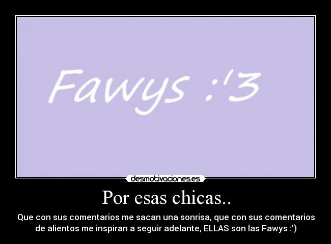Por esas chicas.. -