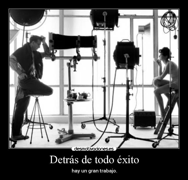 Detrás de todo éxito - 