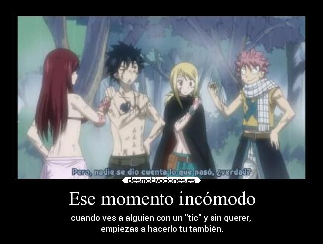 Ese momento incómodo - 