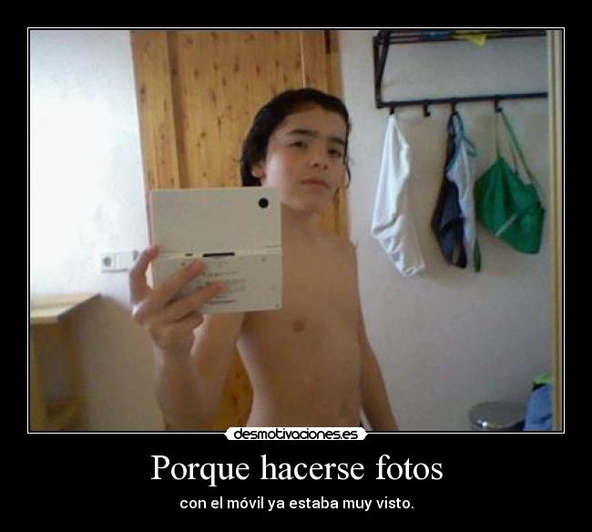 Porque hacerse fotos -
