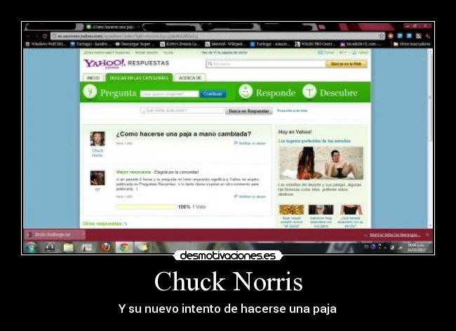 carteles chuck norris paja desmotivaciones