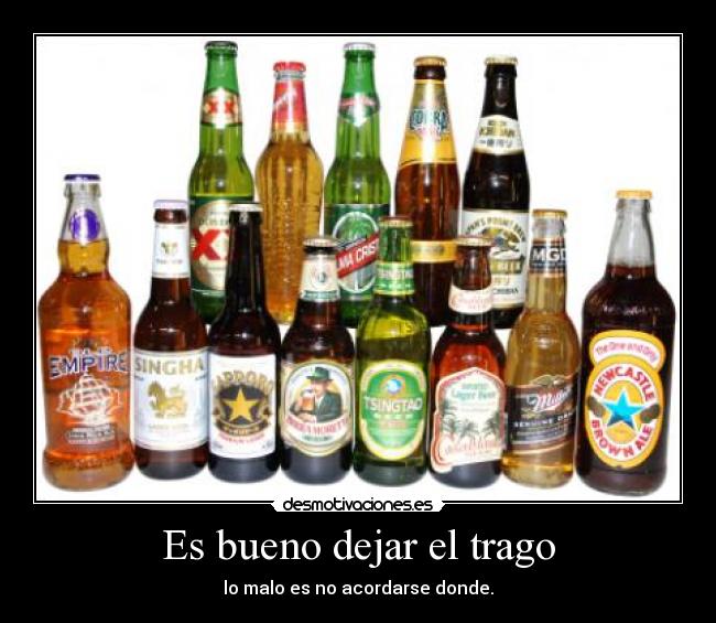 carteles cerveza desmotivaciones