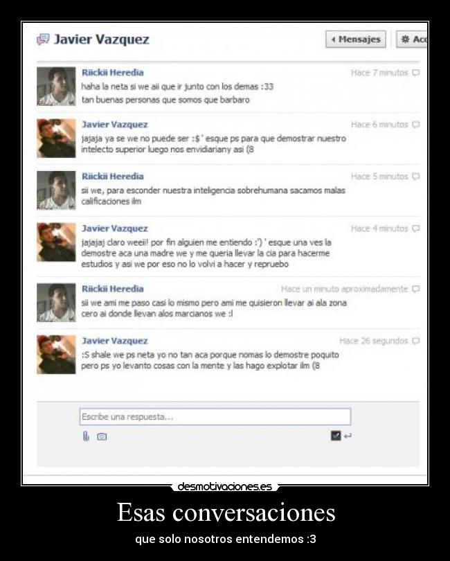 Esas conversaciones - 