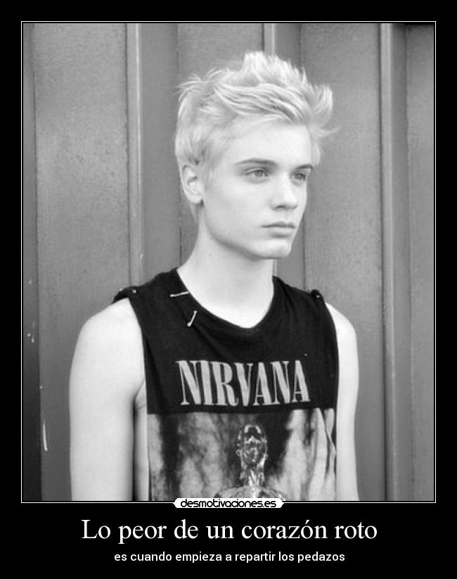 Lo peor de un corazón roto -