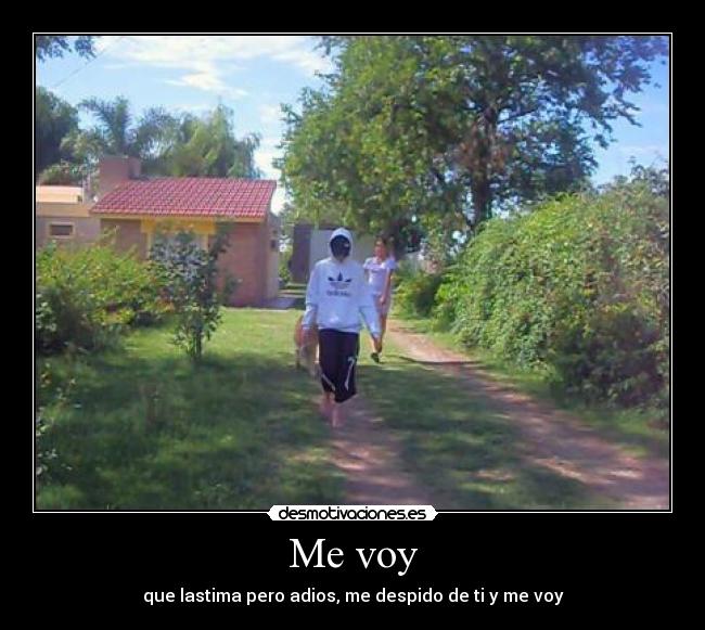 Me voy - 
