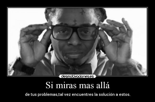 Si miras mas allá -