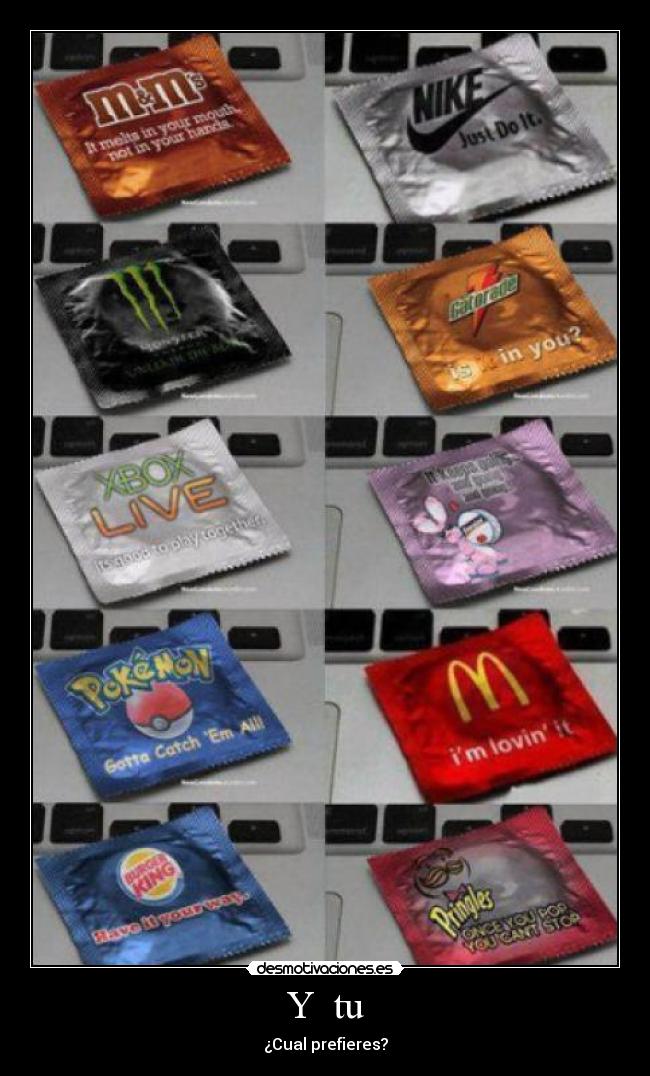 Y tu - ¿Cual prefieres?