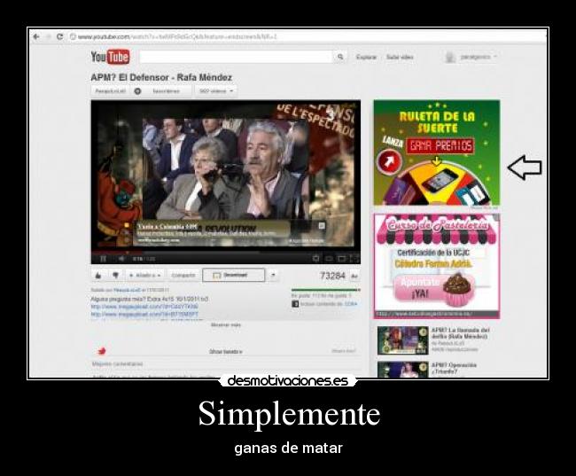 Simplemente - ganas de matar