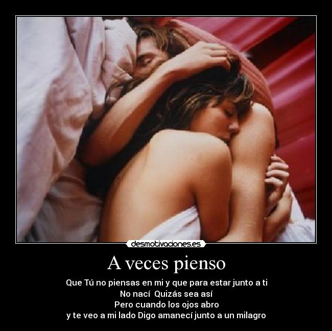 A veces pienso - 