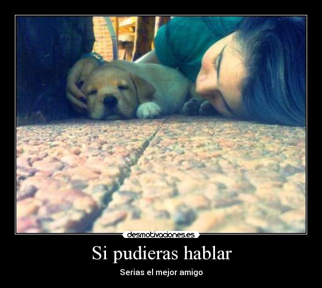 Si pudieras hablar - 