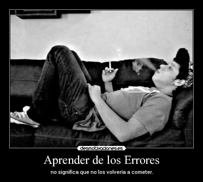 carteles errores desmotivaciones