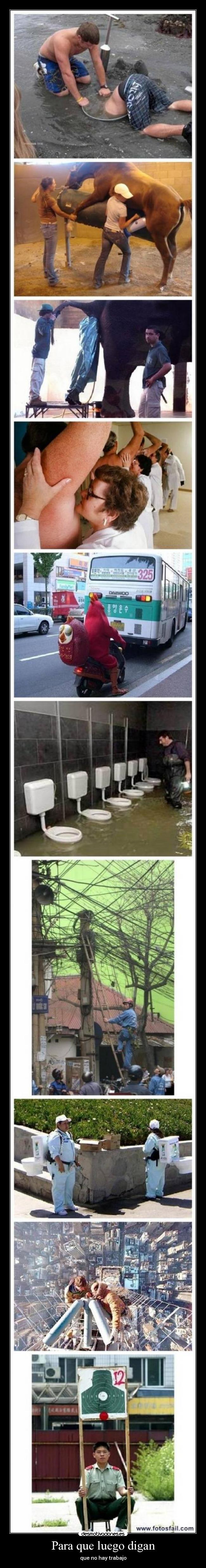 carteles problem trabajo desmotivaciones