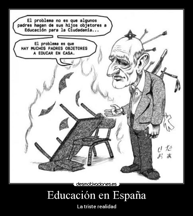 Educación en España - La triste realidad